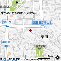 長野県長野市栗田1949周辺の地図