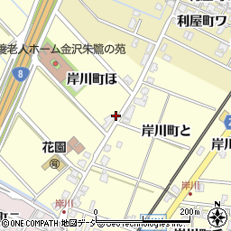 石川県金沢市岸川町ほ14周辺の地図