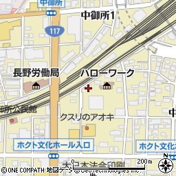 部落解放同盟長野県連合会周辺の地図