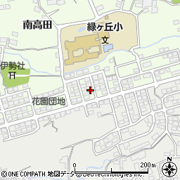 長野県長野市高田2410-68周辺の地図