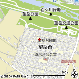 長野県須坂市望岳台周辺の地図