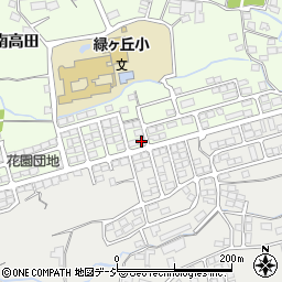 長野県長野市高田2410-86周辺の地図