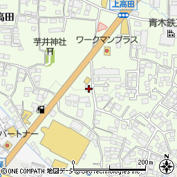 長野県長野市高田1215周辺の地図