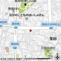 長野県長野市栗田1855周辺の地図