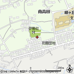 長野県長野市高田2410-10周辺の地図