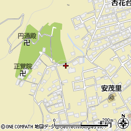 長野県長野市安茂里619周辺の地図