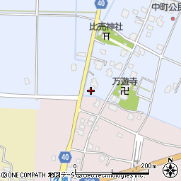 富山県砺波市柳瀬698周辺の地図