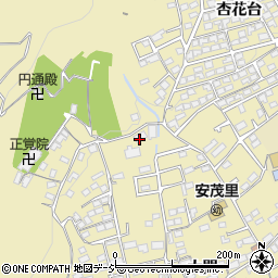 長野県長野市安茂里664-2周辺の地図