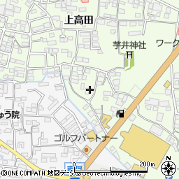 長野県長野市高田1168周辺の地図