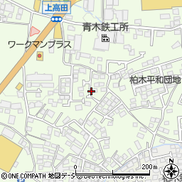 長野県長野市高田1803-9周辺の地図