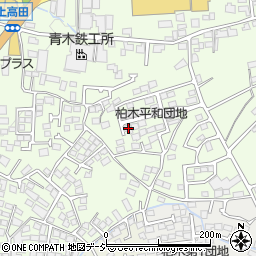 長野県長野市高田南高田2200-43周辺の地図