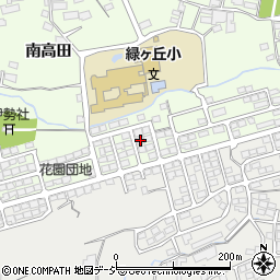 長野県長野市高田2410-77周辺の地図