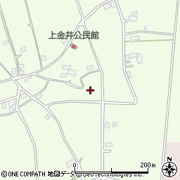 栃木県宇都宮市上金井町周辺の地図