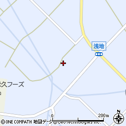 富山県小矢部市浅地200周辺の地図