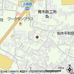 長野県長野市高田1801-10周辺の地図