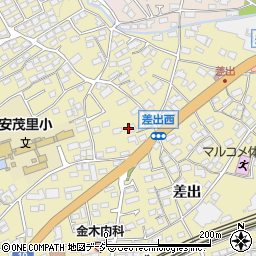 長野県長野市安茂里997-1周辺の地図