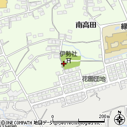 長野県長野市高田南高田2376周辺の地図