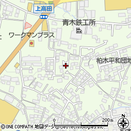 長野県長野市高田1801周辺の地図