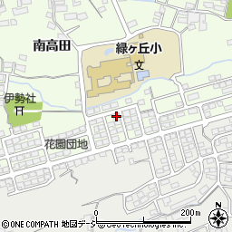 長野県長野市高田2410-72周辺の地図