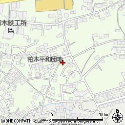 長野県長野市高田南高田2176-6周辺の地図