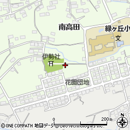 長野県長野市高田2423周辺の地図