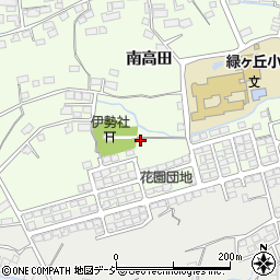 長野県長野市高田南高田2423周辺の地図