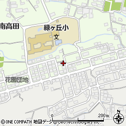 長野県長野市高田2410-90周辺の地図