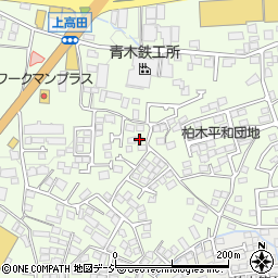長野県長野市高田南高田1807-5周辺の地図