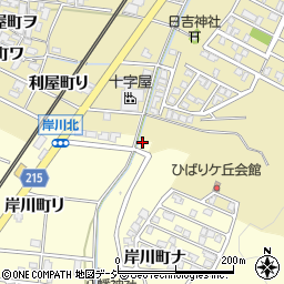 石川県金沢市岸川町ナ4周辺の地図