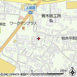 長野県長野市高田南高田1786-6周辺の地図