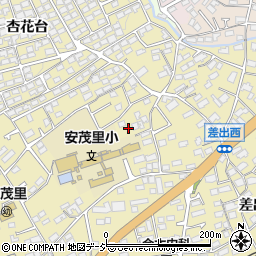 長野県長野市安茂里1152周辺の地図