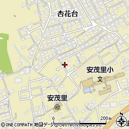 長野県長野市安茂里695周辺の地図