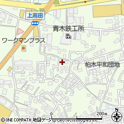 長野県長野市高田南高田1811-1周辺の地図