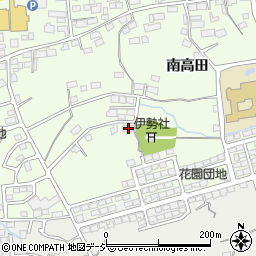 長野県長野市高田2369-1周辺の地図