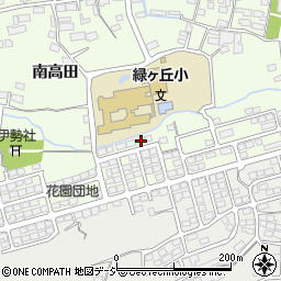 長野県長野市高田2410-98周辺の地図