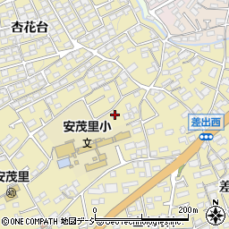 長野県長野市安茂里1150周辺の地図