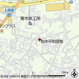 長野県長野市高田南高田2200-17周辺の地図