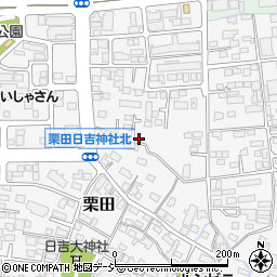 長野県長野市栗田895-3周辺の地図