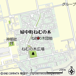 富山県富山市婦中町ねむの木周辺の地図
