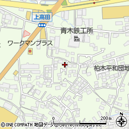 長野県長野市高田1810周辺の地図