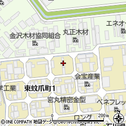 石川県金沢市東蚊爪町1丁目21周辺の地図