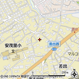 長野県長野市安茂里988-5周辺の地図