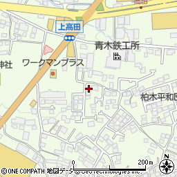 長野県長野市高田南高田1786-4周辺の地図