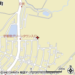 栃木県宇都宮市立伏町164周辺の地図