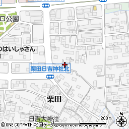 長野県長野市栗田894周辺の地図
