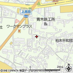 長野県長野市高田1810-4周辺の地図