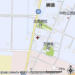 富山県砺波市柳瀬707周辺の地図