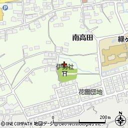 長野県長野市高田南高田2362-1周辺の地図