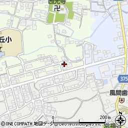 長野県長野市高田南高田2511-12周辺の地図