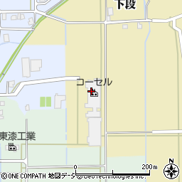 コーセル株式会社　立山工場周辺の地図